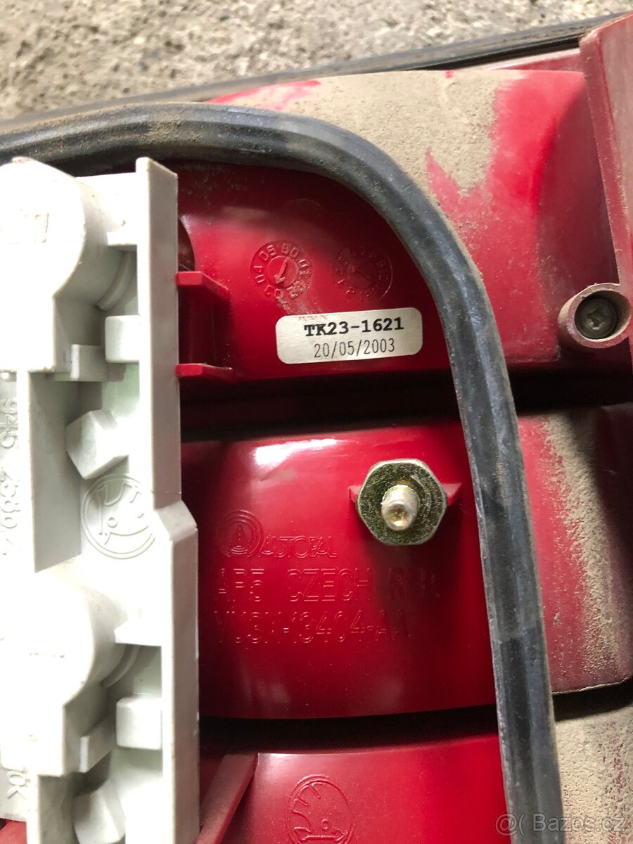 Zadni svetlo Pravé škoda Fabia - 3