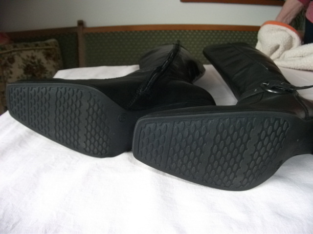 krásné kožené kozačky č.38 kůže - 3