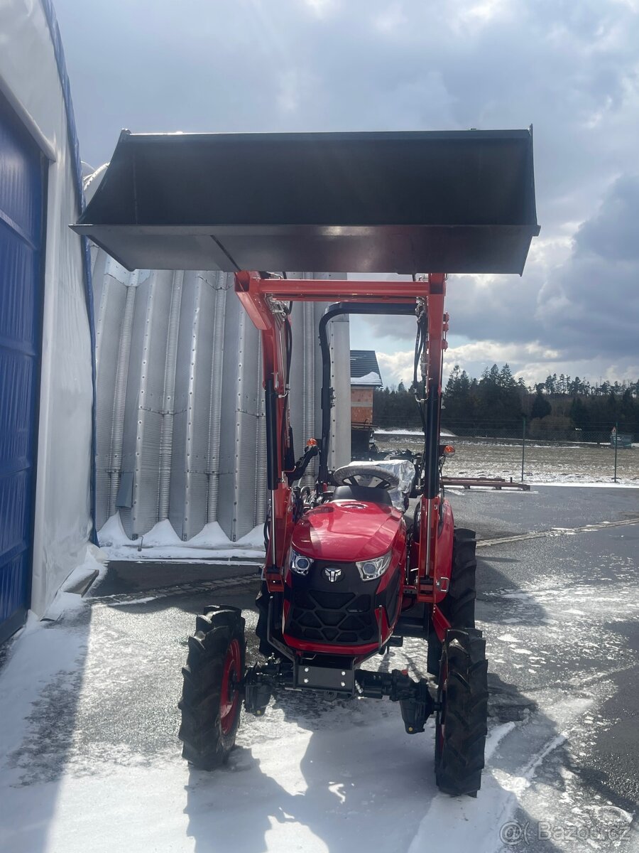 Malotraktor TYM 2500L s nakladačem- nový stroj - 3