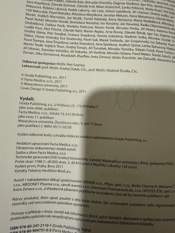 Vnitřní lékařství - Souček - 3