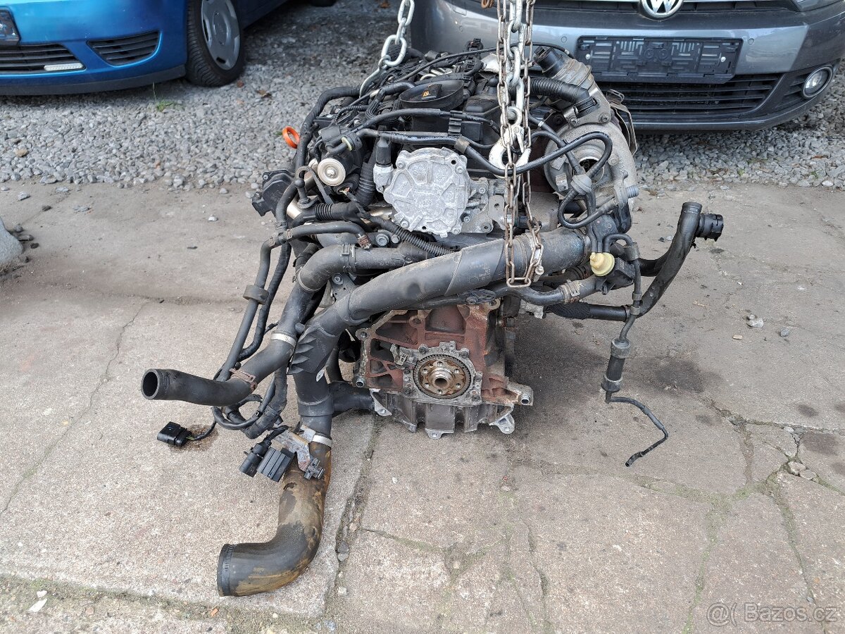 Motor 1.6 tdi 77 kW, CAYC, kompletní - 3
