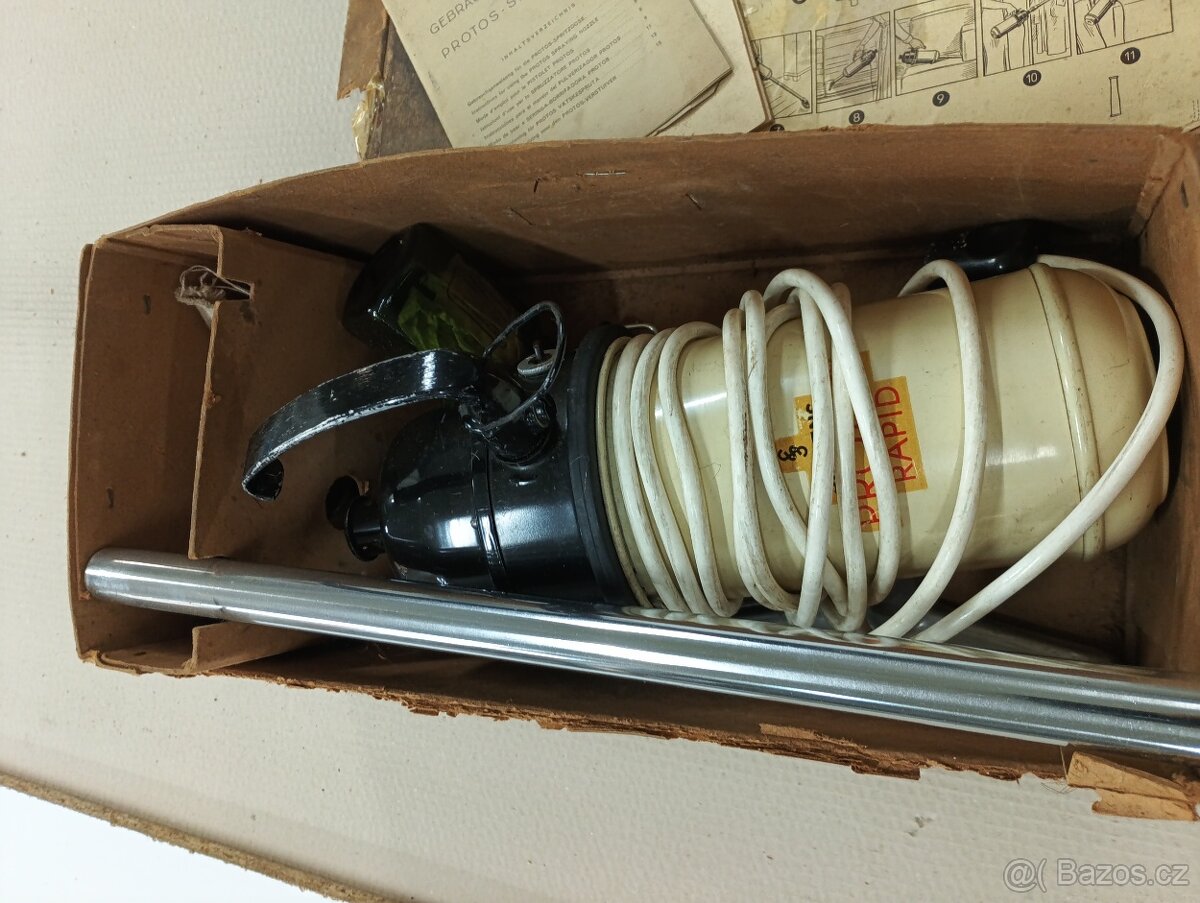 Retro věci - RETRO VYSAVAČ SIEMENS - 3