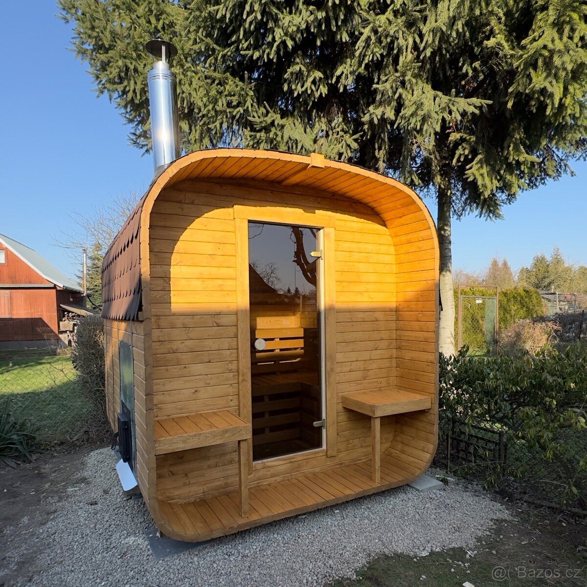 Zahradní sauna QUADRO 240cm 2QL (AZS-ENGINEERING) - 3
