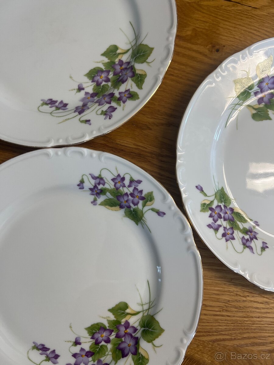 Talíře Thun mělké 3x - 3