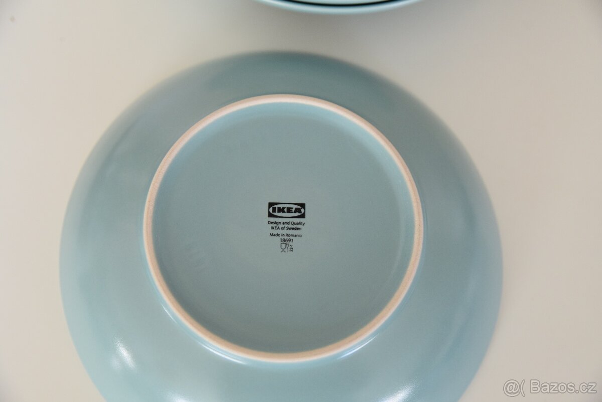 Čtyři talíře v barvě mint, Ikea - 3