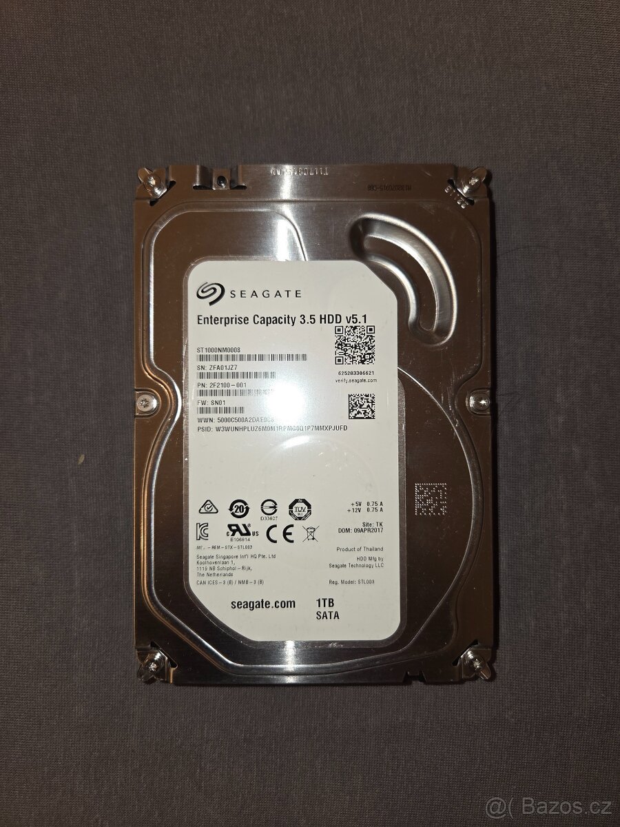 Externí Hard disk Verbatim 1TB - 3