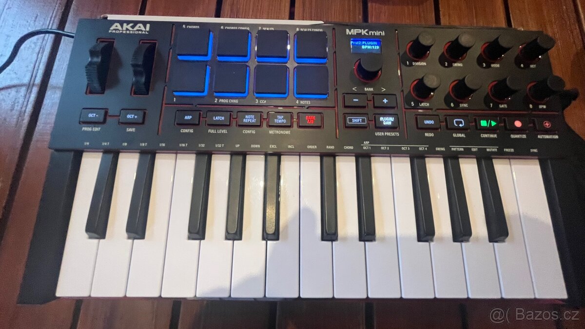 Midi klávesy AKAI MPK mini IV - 3