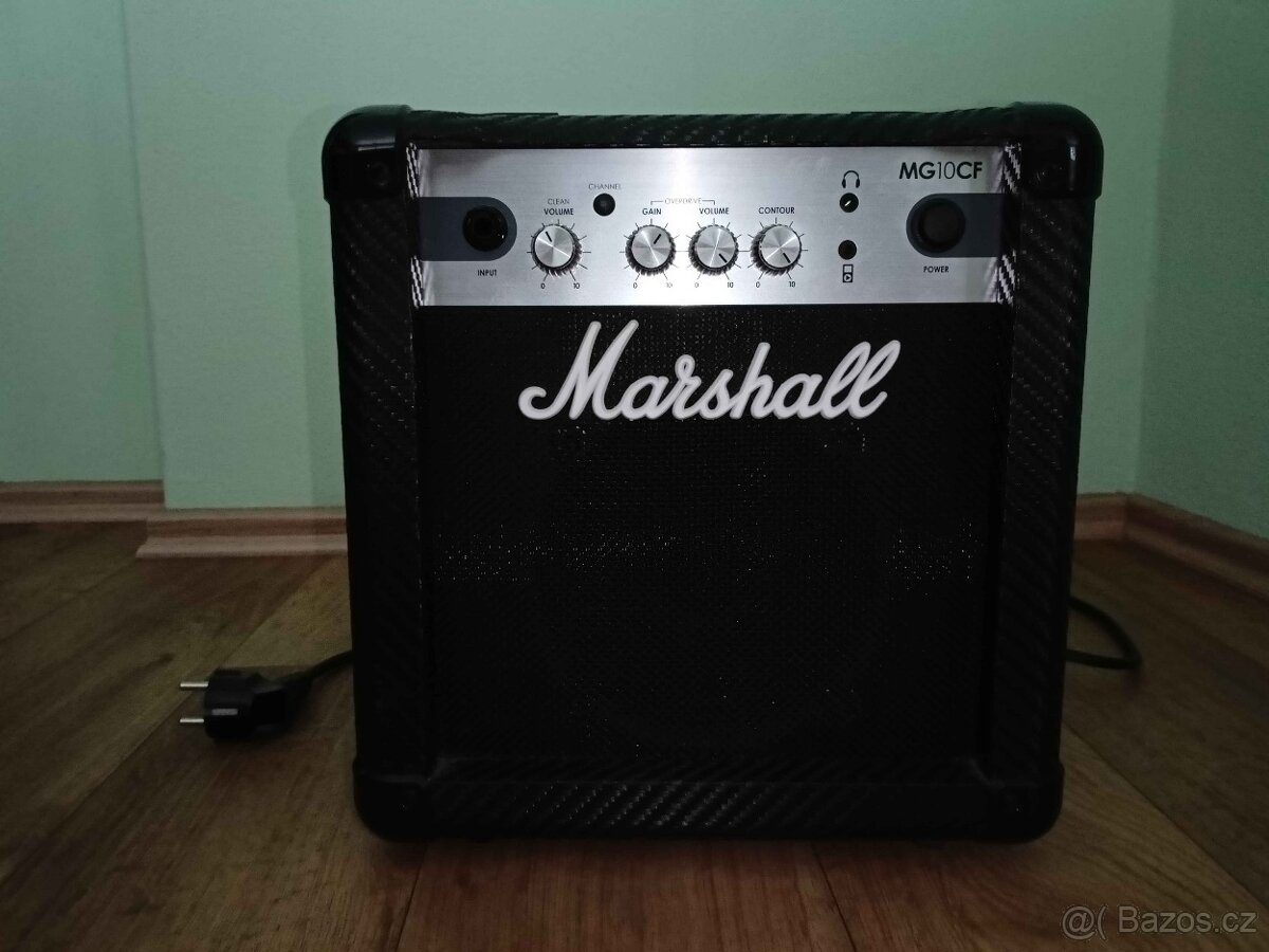 Kytarový set Schecter C-1 SGR + kombo Marshall 10W + přísluš - 3