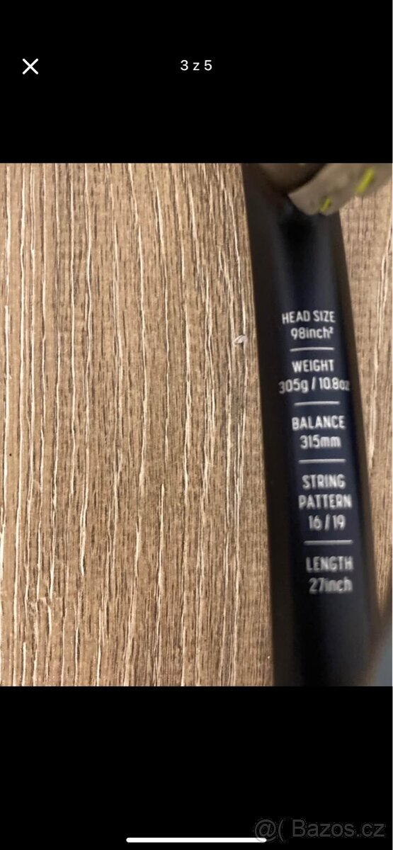 Tenisová raketa Yonex EZONE 98 - 3