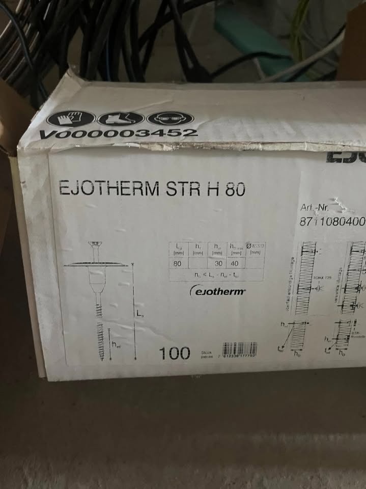 Hmoždinky talířové polystyren - 3