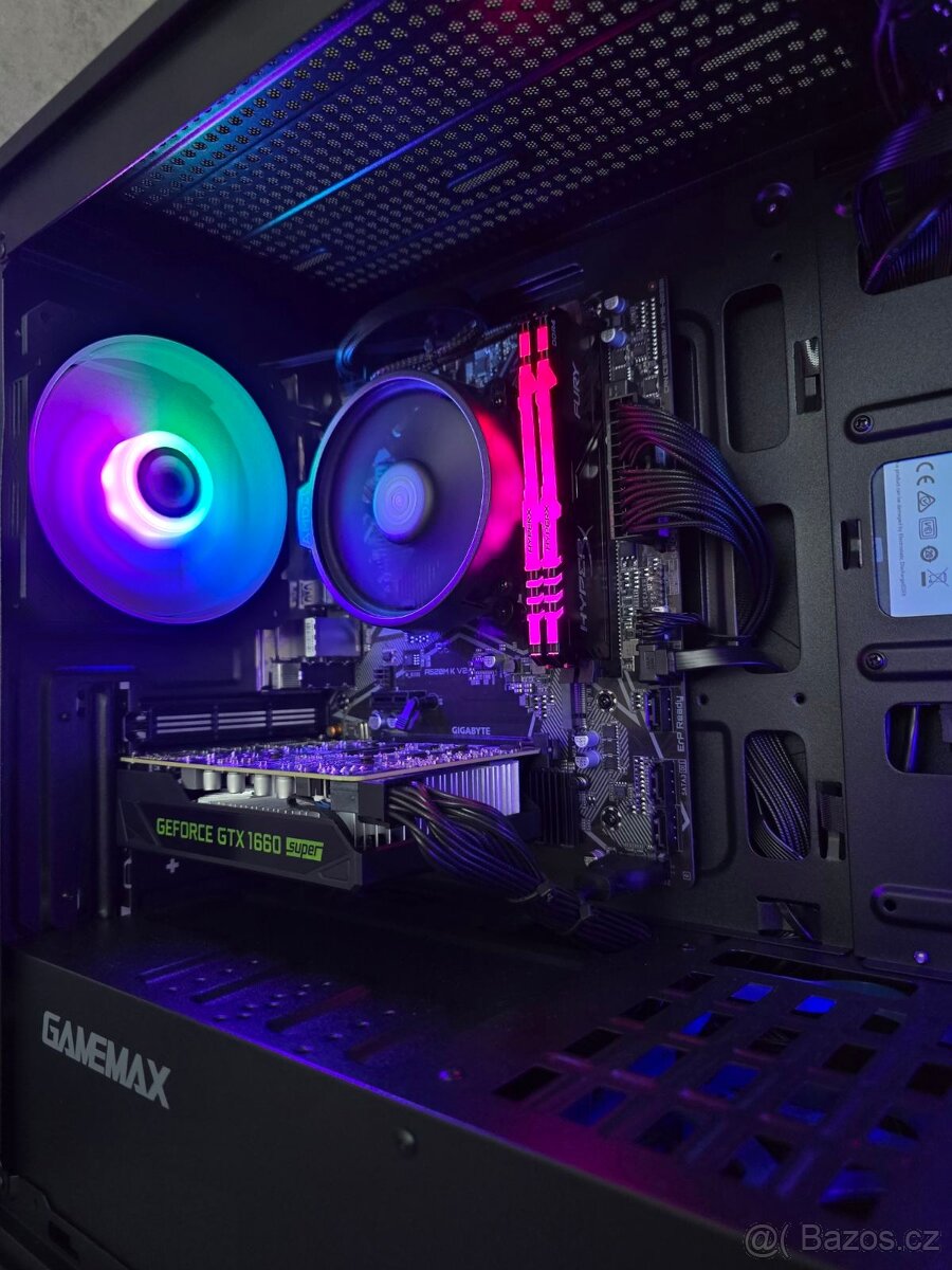 Herní PC/Ryzen 5/GTX 1660 Super 6GB/16GB RAM/500GB SSD - 3