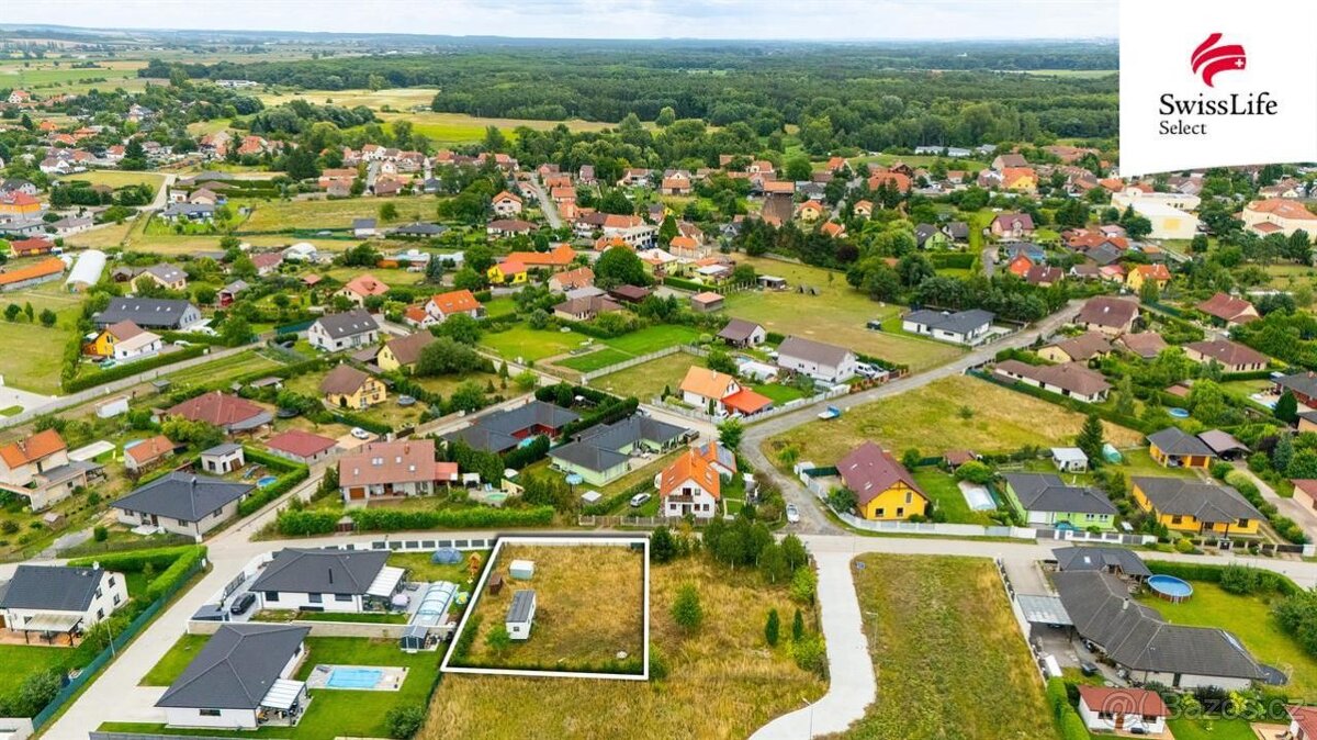 Prodej stavebního pozemku 807 m2, Tišice - 3