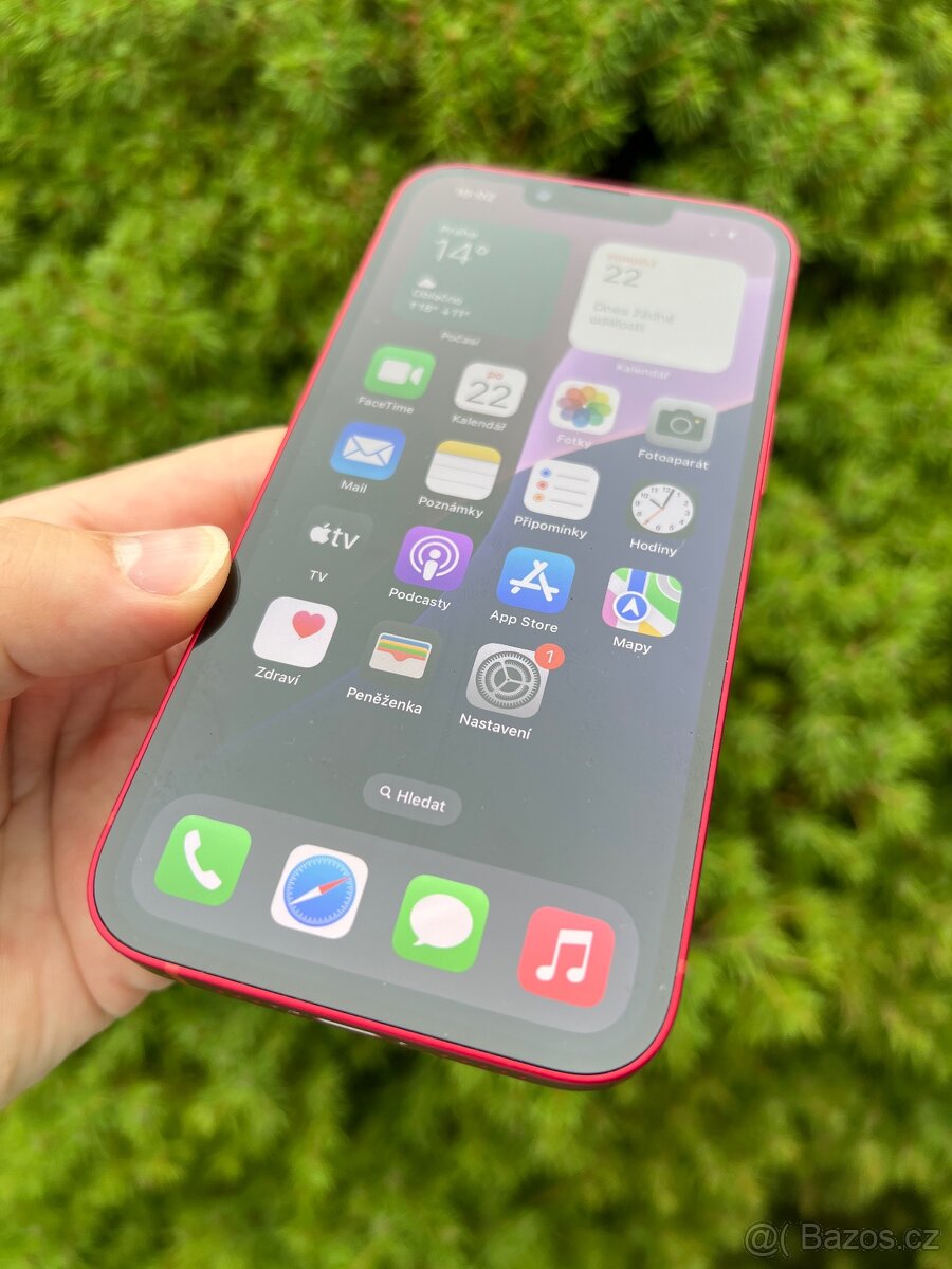 iPhone 13 128Gb v krásném stavu, červený - 3