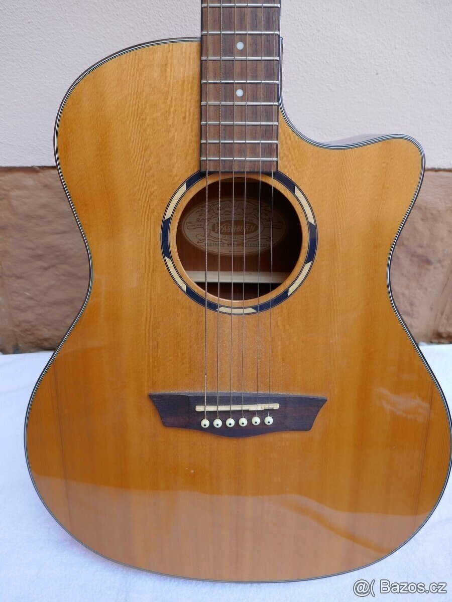 Washburn WLO10SCE Electro Acoustic, Natura - 3