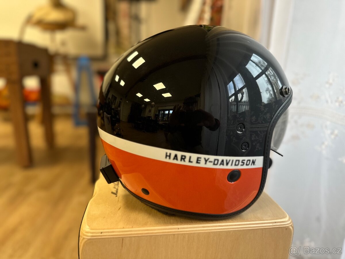 Harley Davidson Helma s Intercomem neježděná M - 3