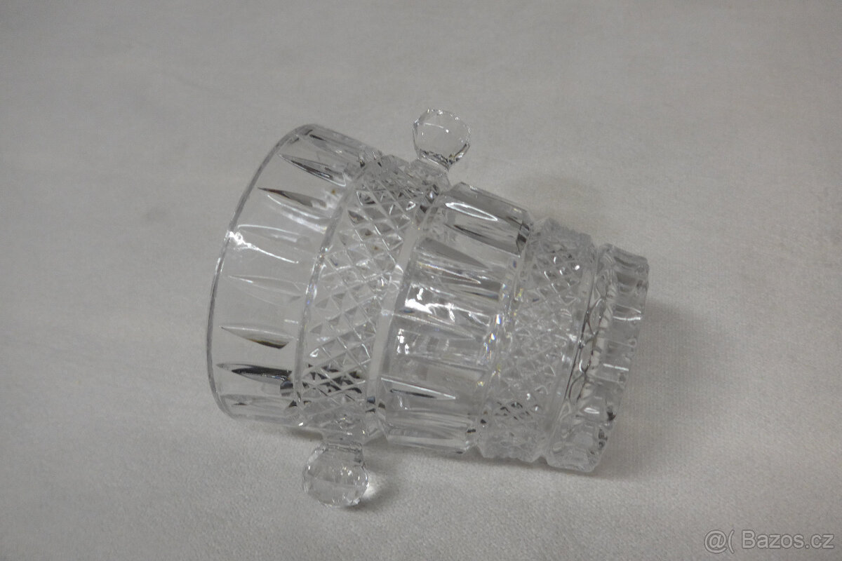 Skleněna Broušená Doza ČSSR - 3
