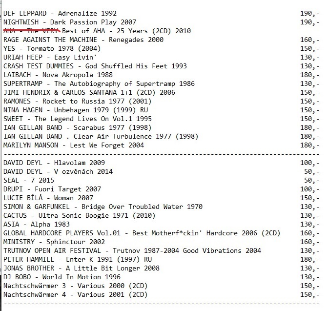 CD hudba, písničky, pohádky, vážná - 3