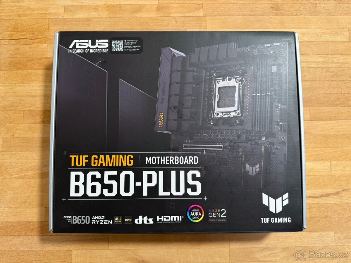 ASUS TUF GAMING B650-PLUS (AM5) - ZÁRUKA 9 měsíců - 3