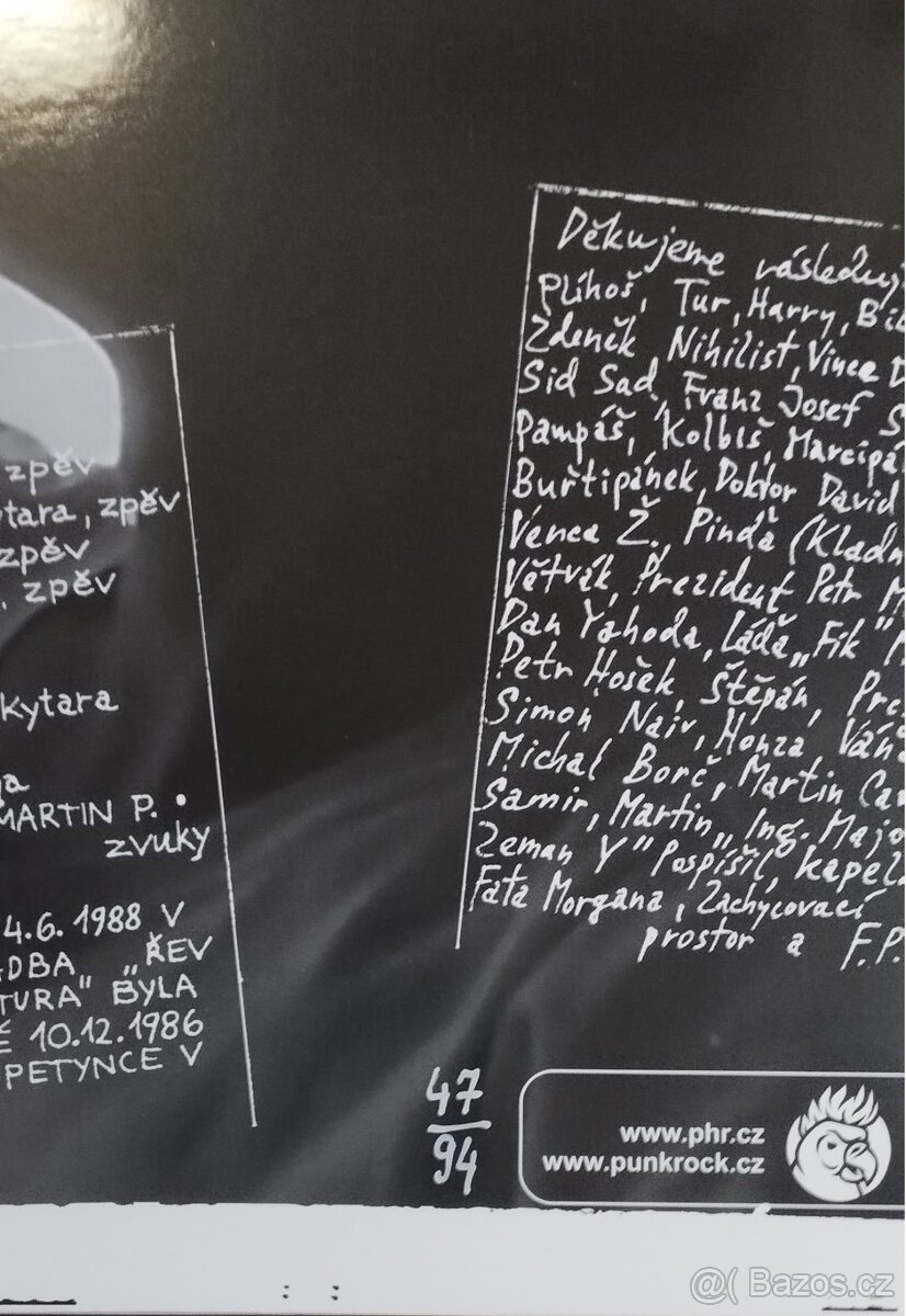 P.S. – V Oslovských lavicích (LP - limitka) - 3