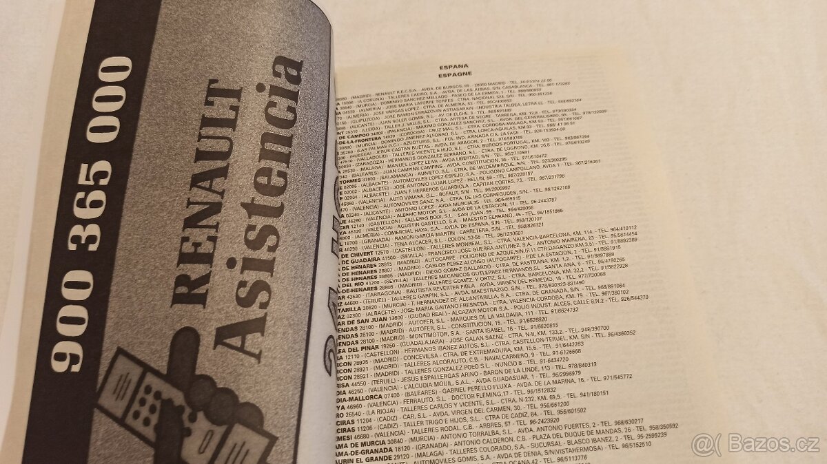 RENAULT - kniha servisů - 3