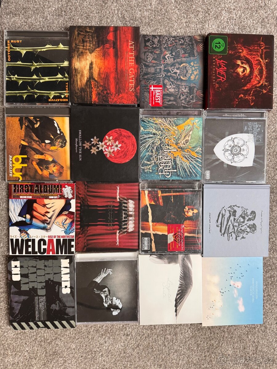 Prodám CD - Metal, Rock, Pop - 3