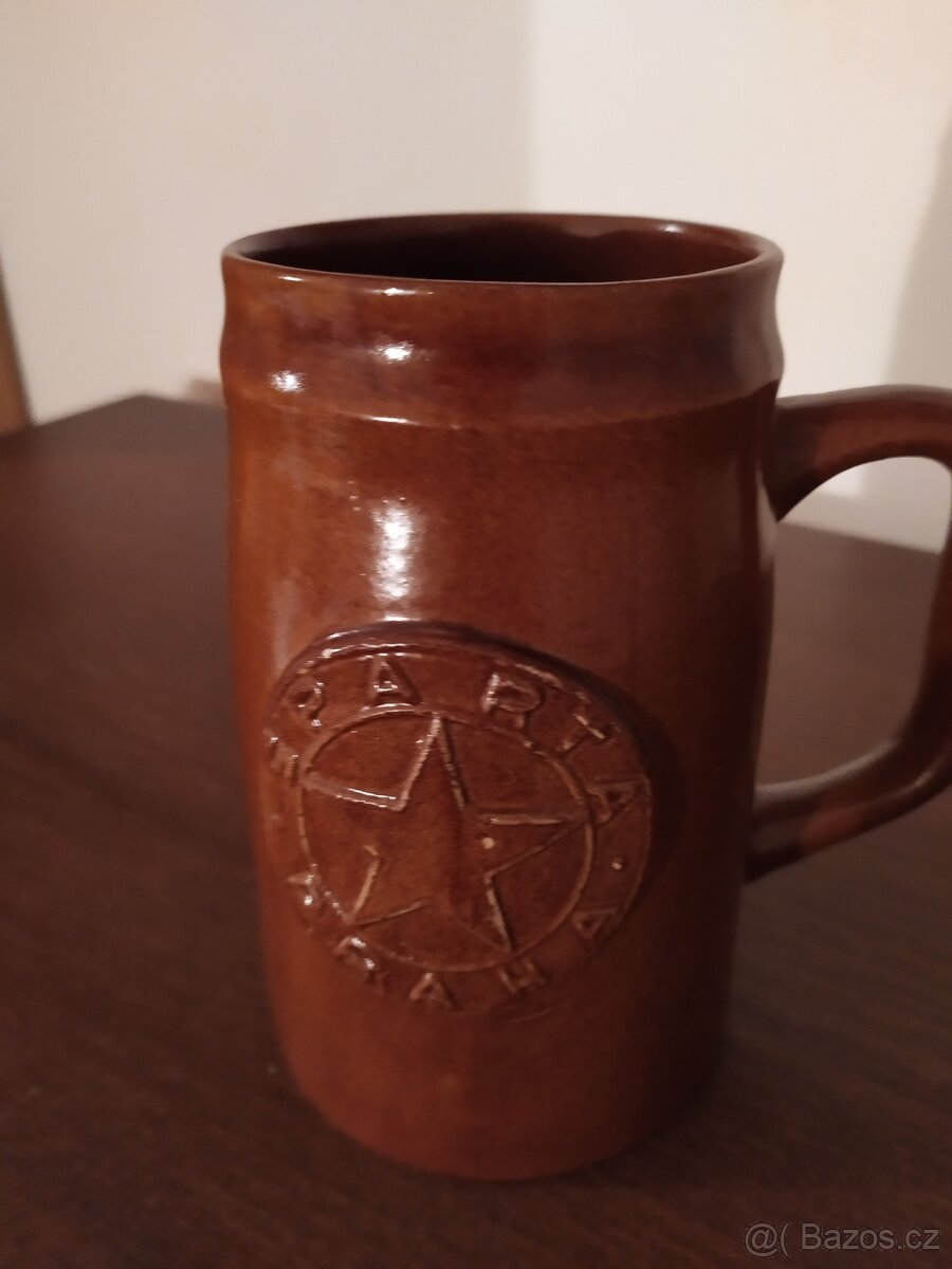 2 keramické půllitry - 3
