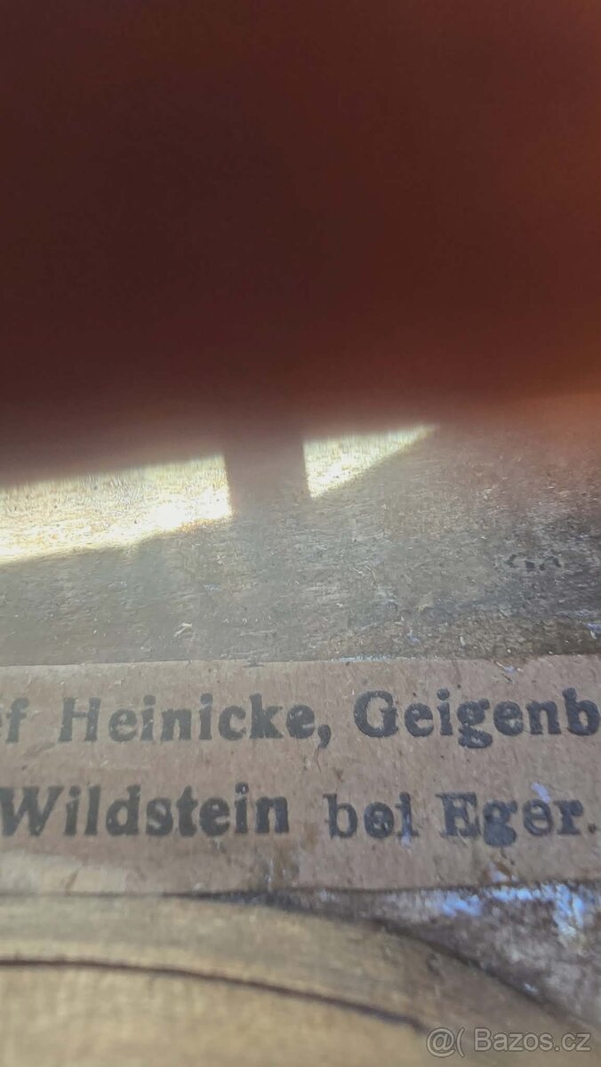 Heinicke housle - 3