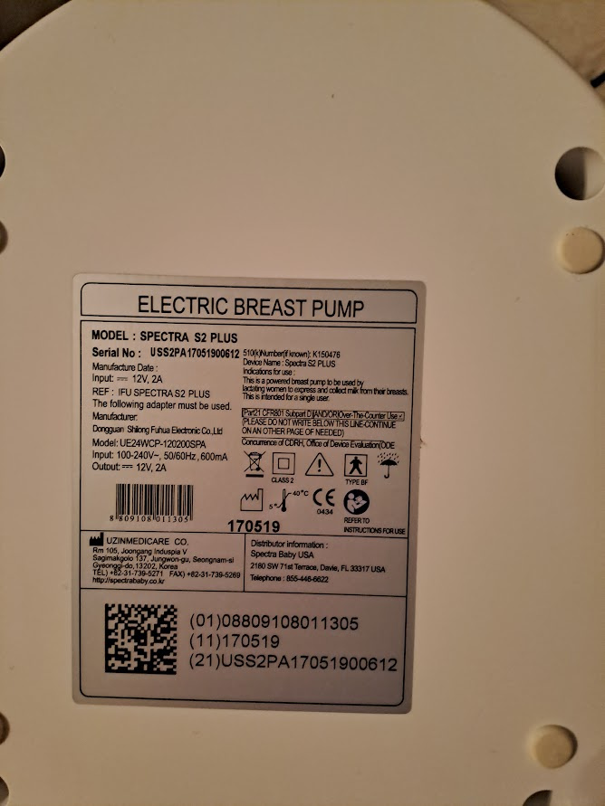 Elektrická odsávačka mléka Spectra a kelímky - 3
