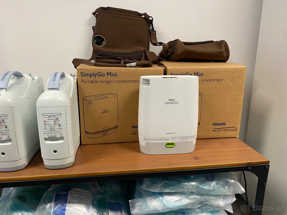 Kyslíkový přístroj váha 2,3 kg - baterie až 5 hodin provozu - 3