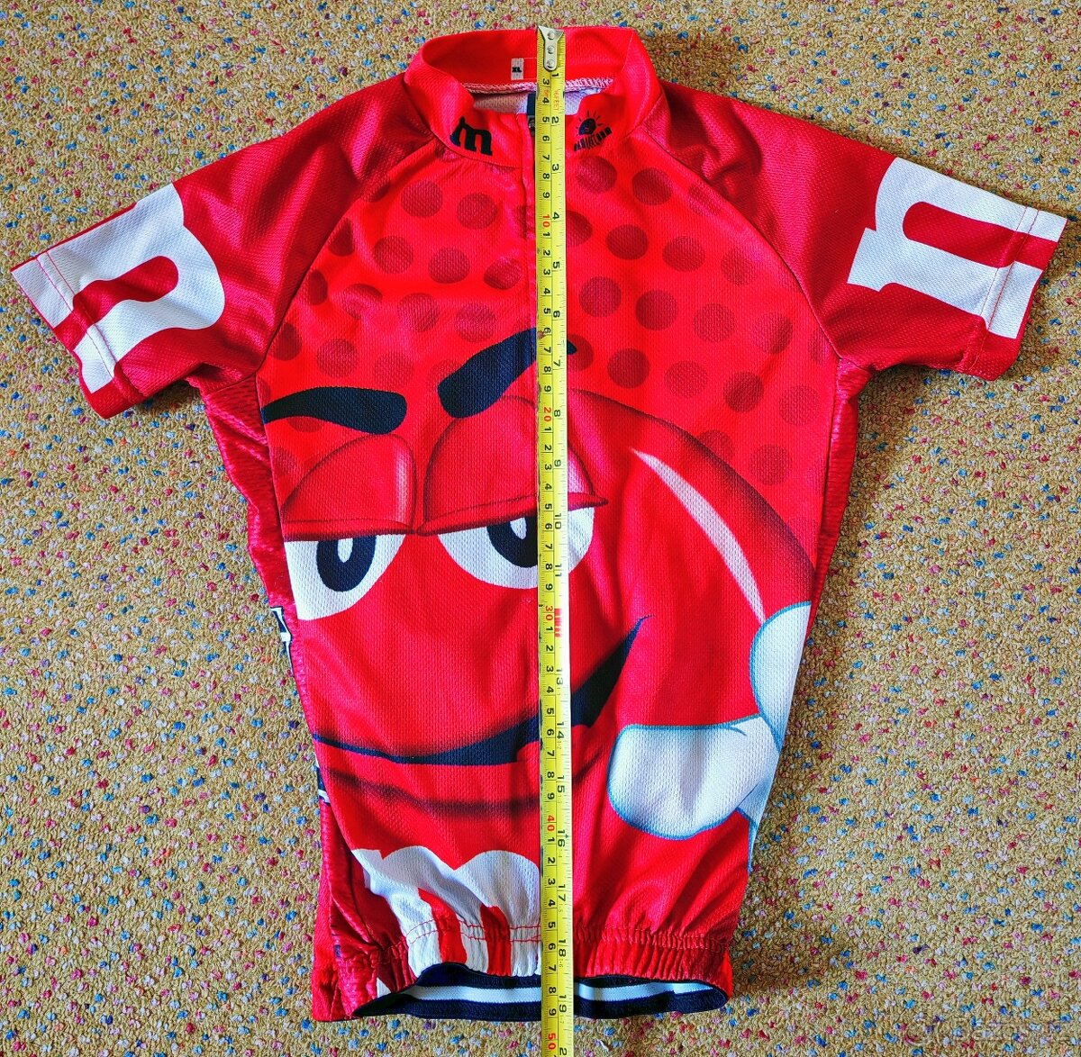 Cyklistický dres dětský m&ms - 3