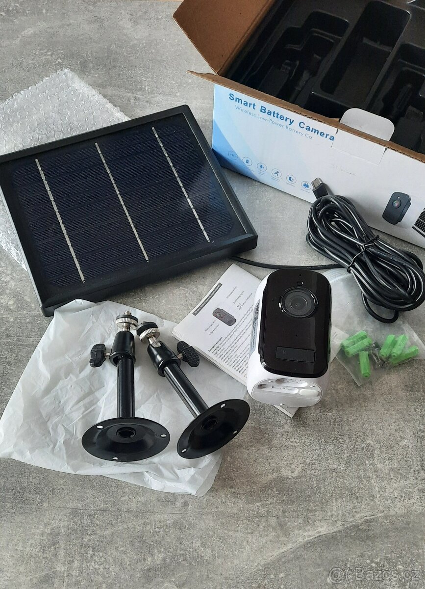 IP kamera Innotronik 2.0Mpix, wi-fi, solární panel - 3