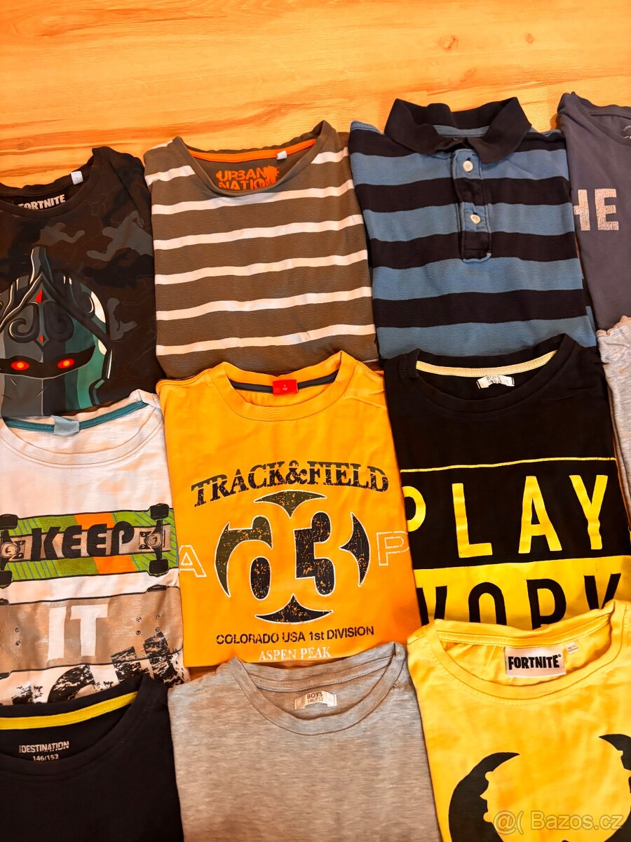 Trička krátký rukáv vel. 146-152 - 3