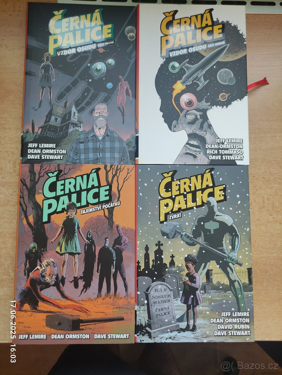 Komiks - Černá palice kompletní 1-4 - Jeff Lemire - 3