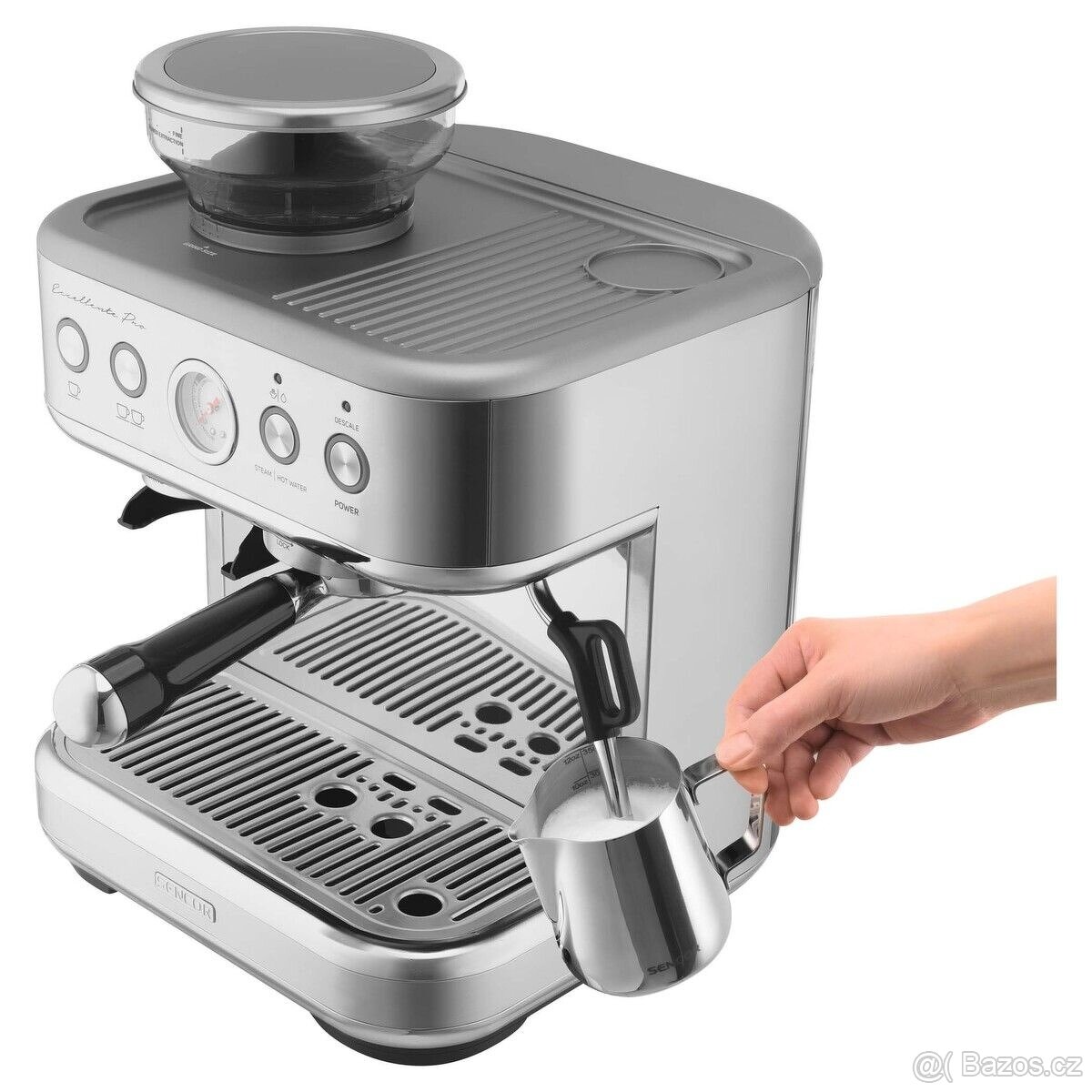 Pákové Espresso SENCOR SES 6010SS - nové, sleva 20% - 3