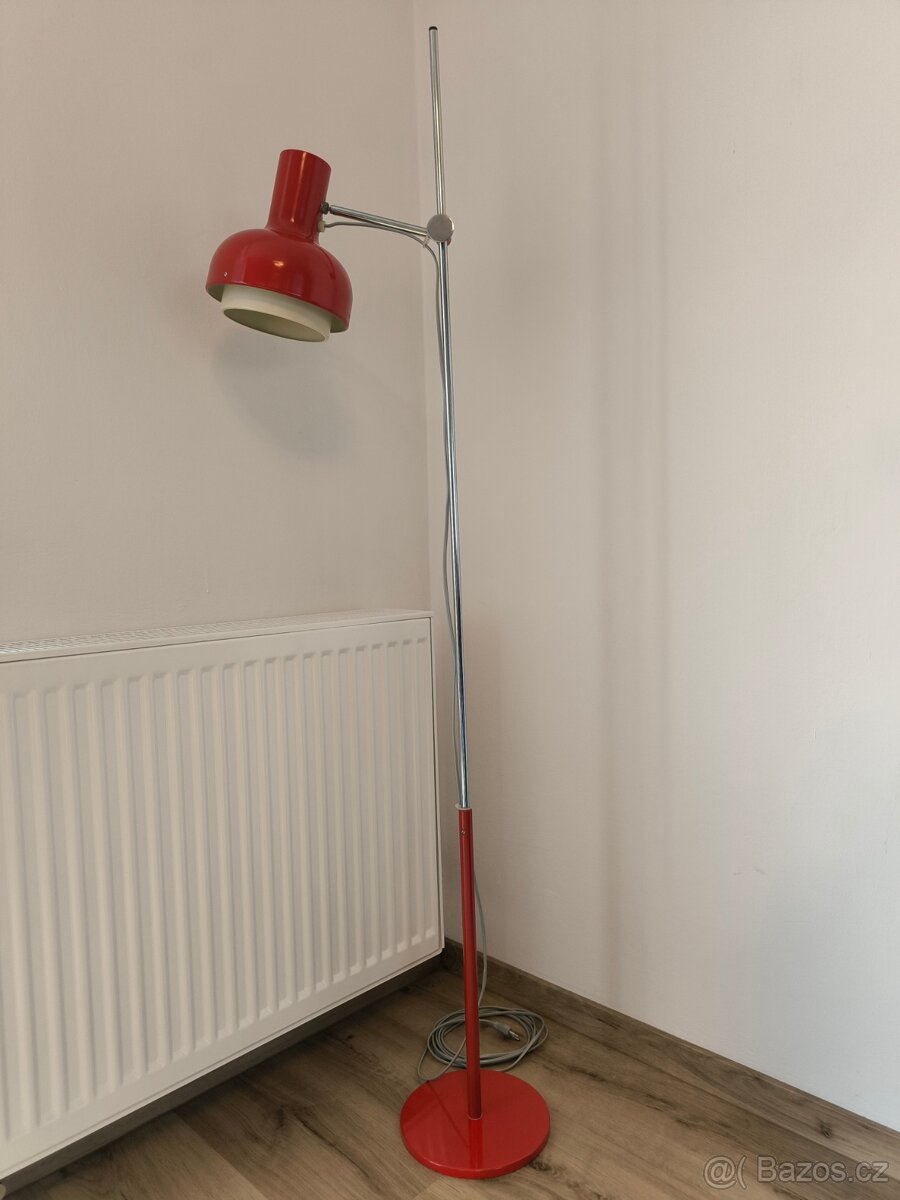 Retro stojací lampa Napako, Josef Hůrka - 70. léta - 3