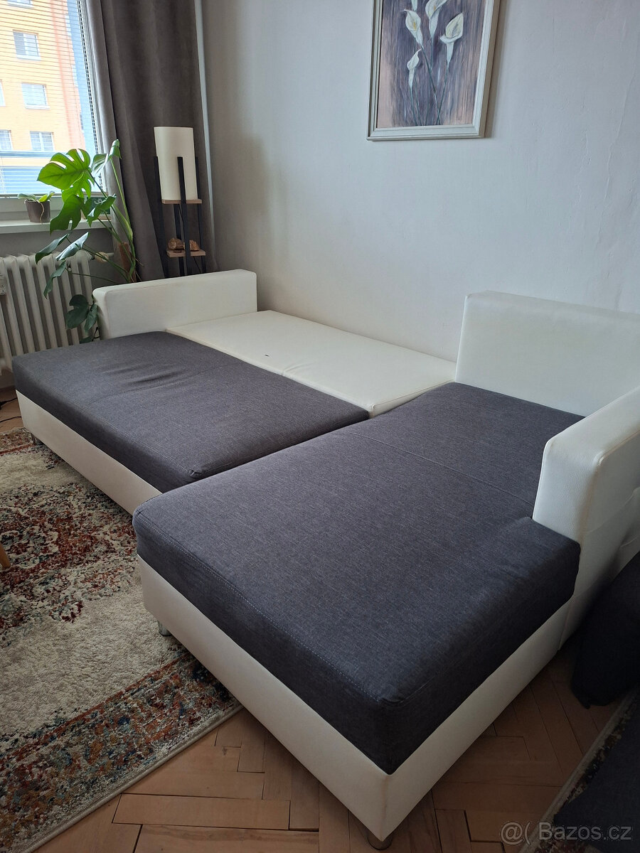 Rozkladácí rohová sedačka - 3