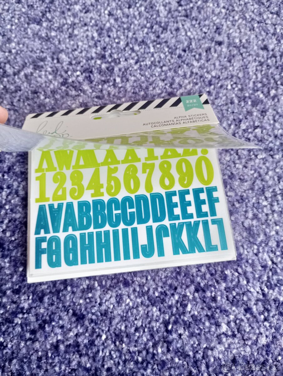 Nová sada nálepek písmena, Heidi Swapp - 3