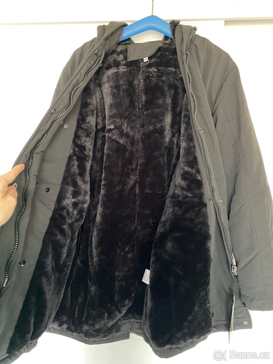 Dámská černá parka - 3