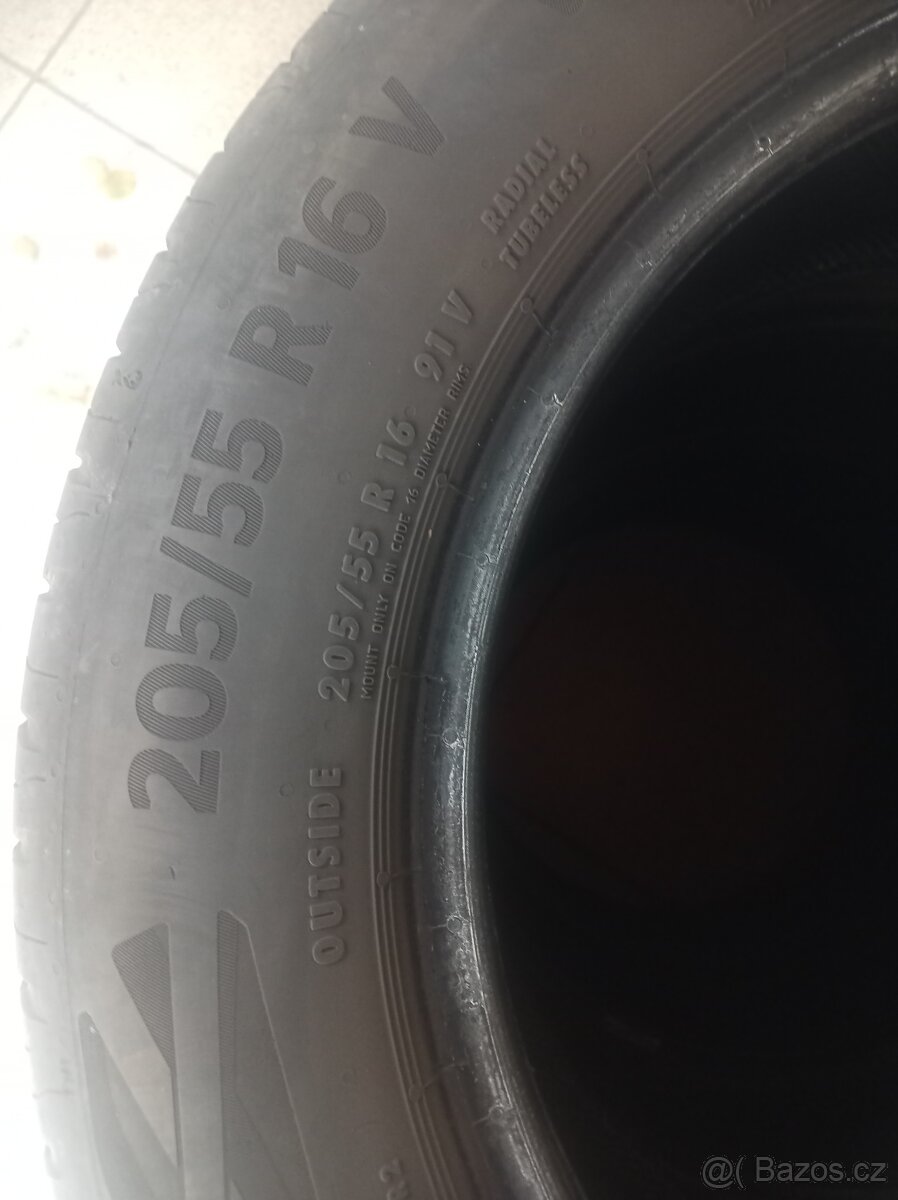 Prodám letní pneu 205/55 R16 Continental - 3