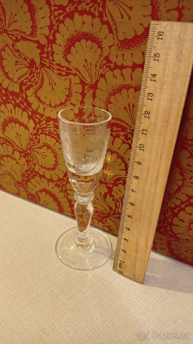 české broušené sklo 2 - 3