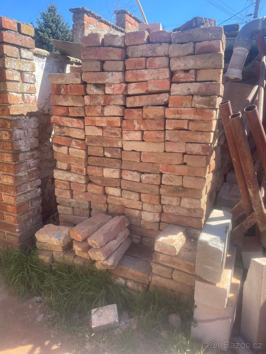 Pálené cihly - očištěné - 3