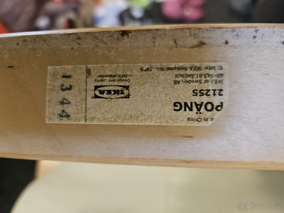 IKEA POÄNG, dětské křeslo s detskym potahem - 3