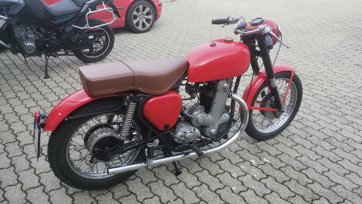 Benelli 500 + BSA r.v. 1947 - 3