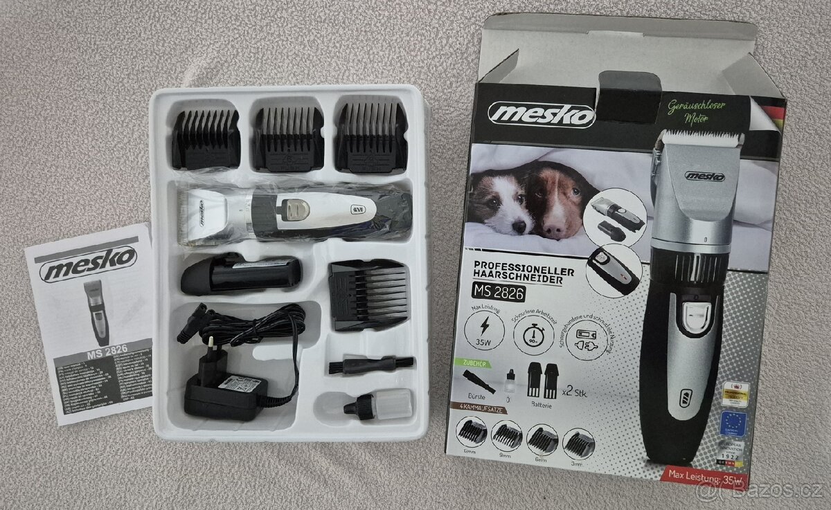 Zastřihávač srsti Mesko MS 2826 NOVÝ - 3
