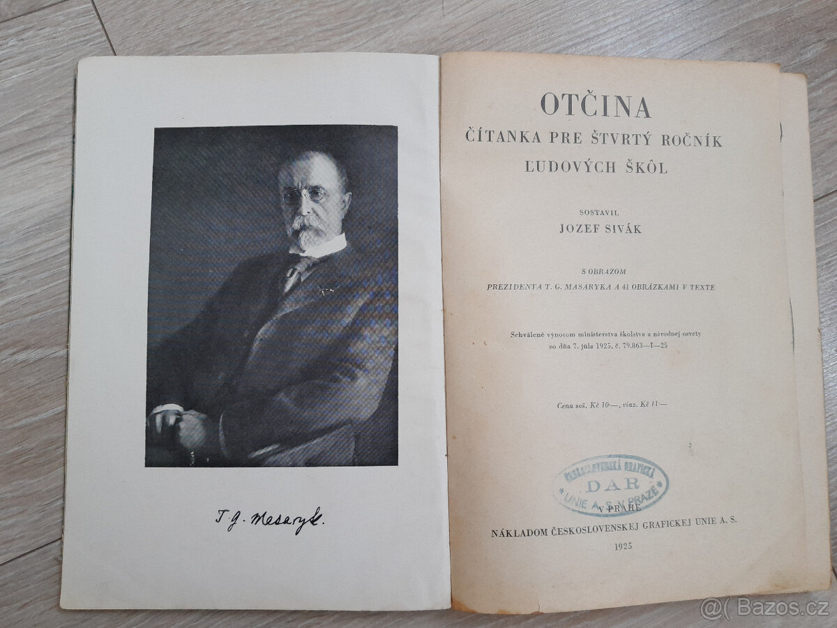 Jozef Sivák - Otčina čtenka, rok 1925 - 3
