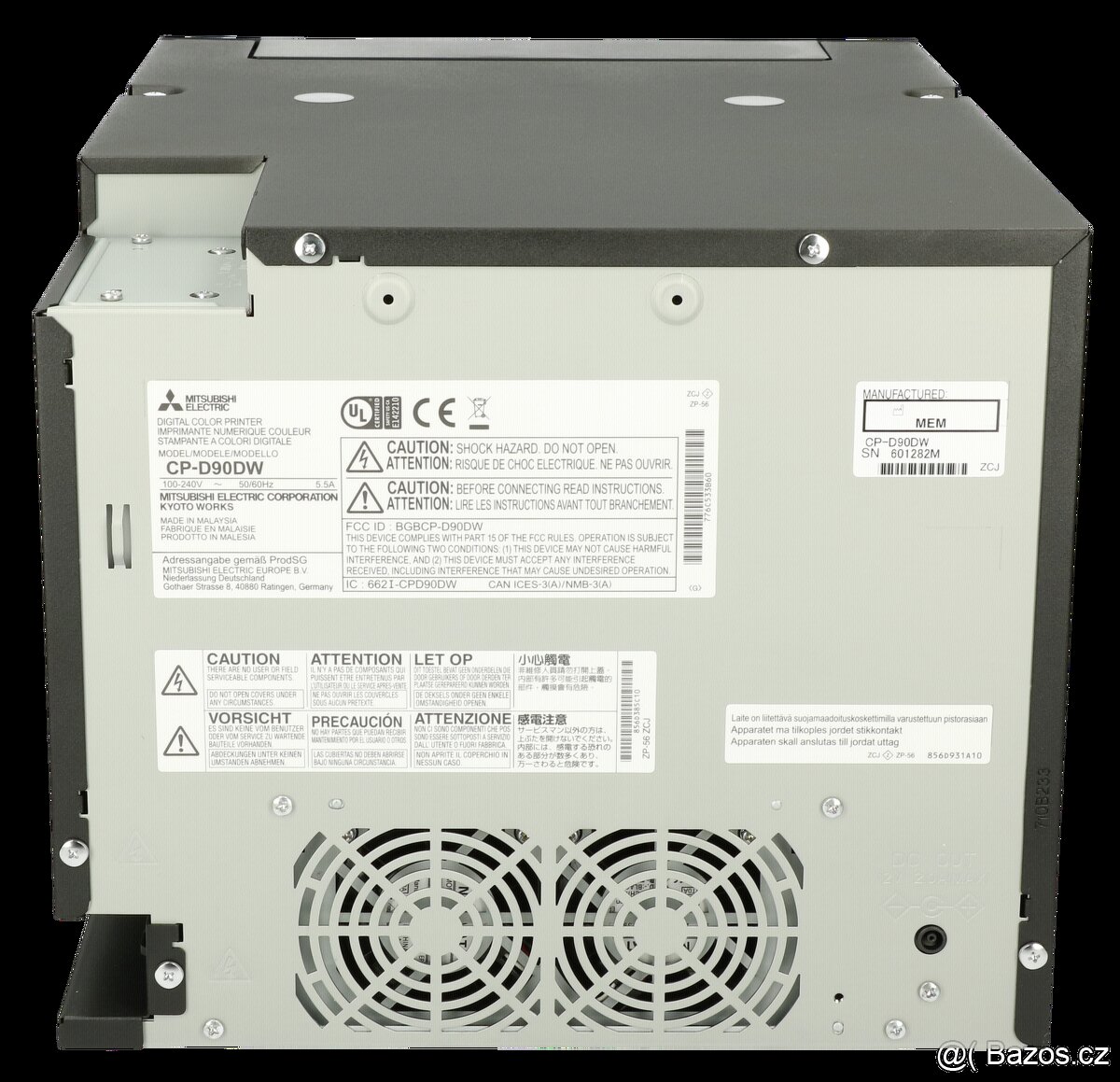 poptávám tiskárnu Mitsubishi CP-D 90 DW-P - 3