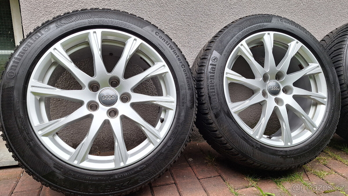 Audi A4 B9 original - typ V spoke 225/50 R17 zimní sada - 3