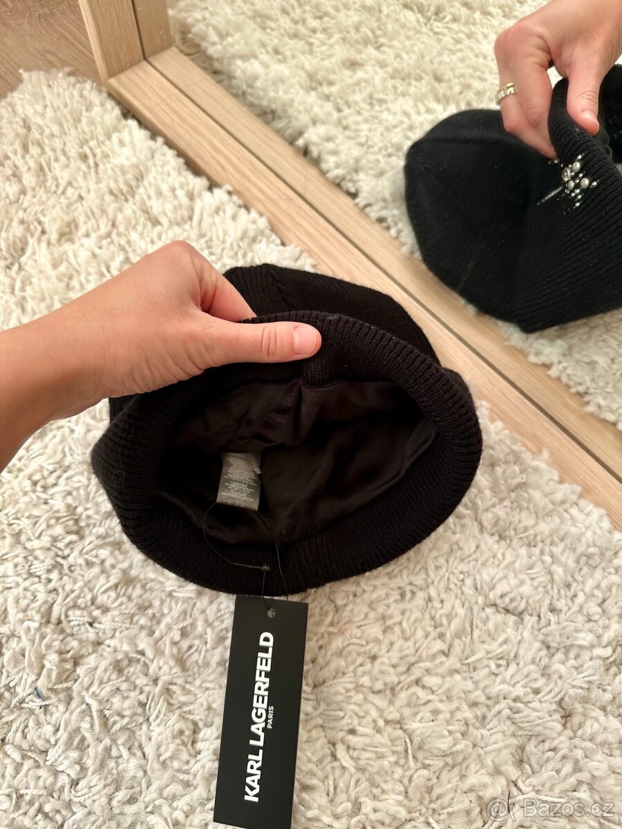 KARL LAGERFELD ZIMNÍ ČEPICE - 3