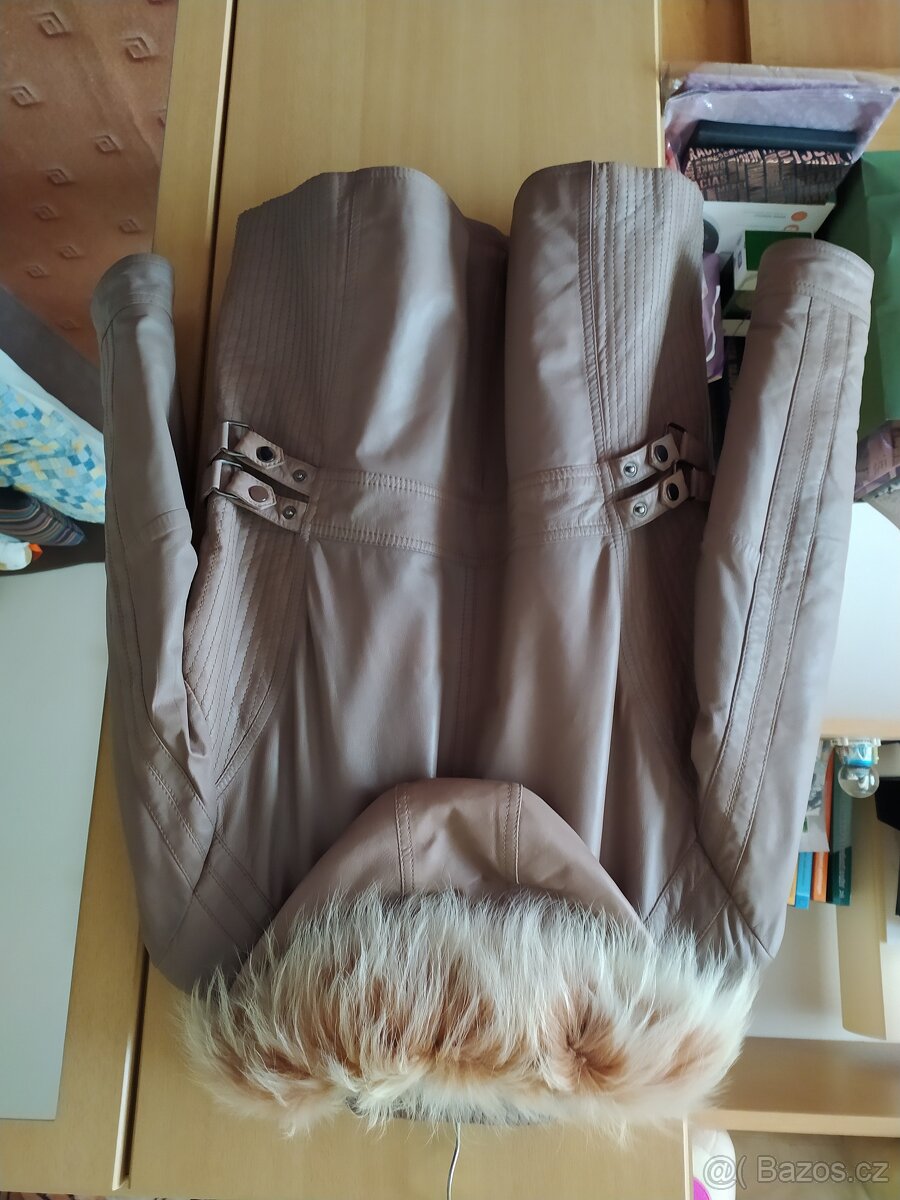 dámská kožená bunda - 3