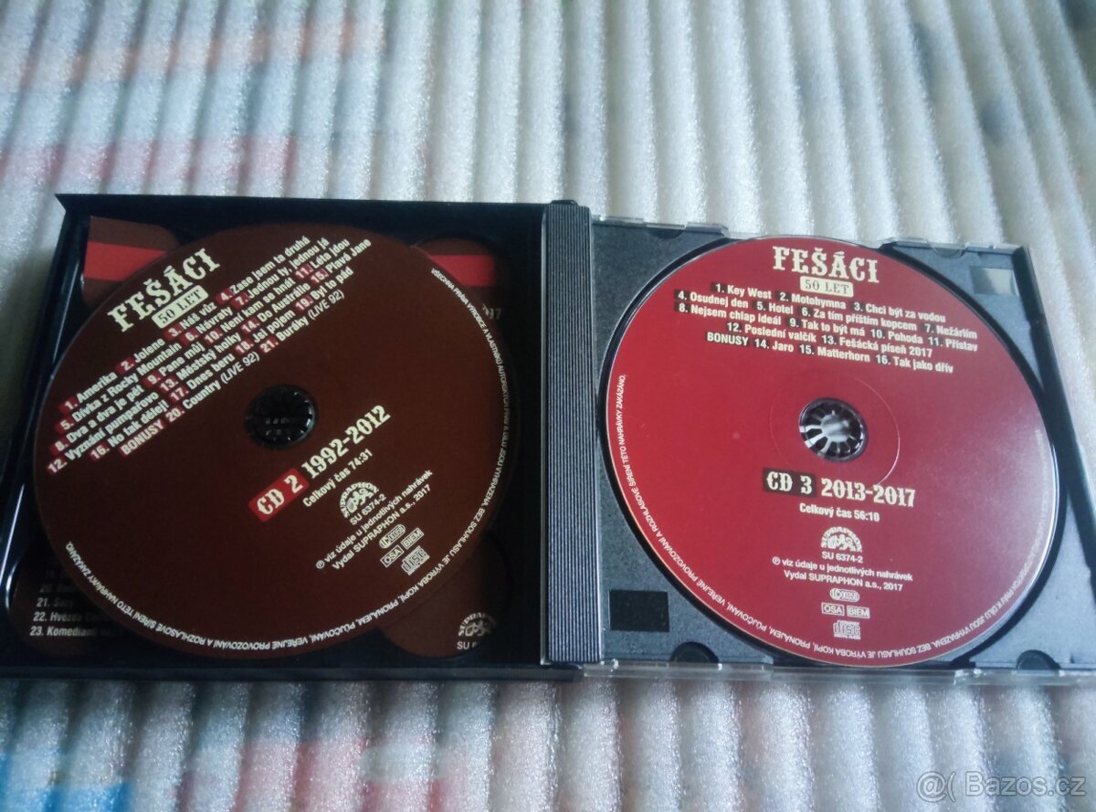 Cd - 3 cd Fešáci - 50 let - 3